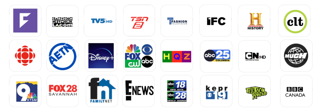 channels table 1